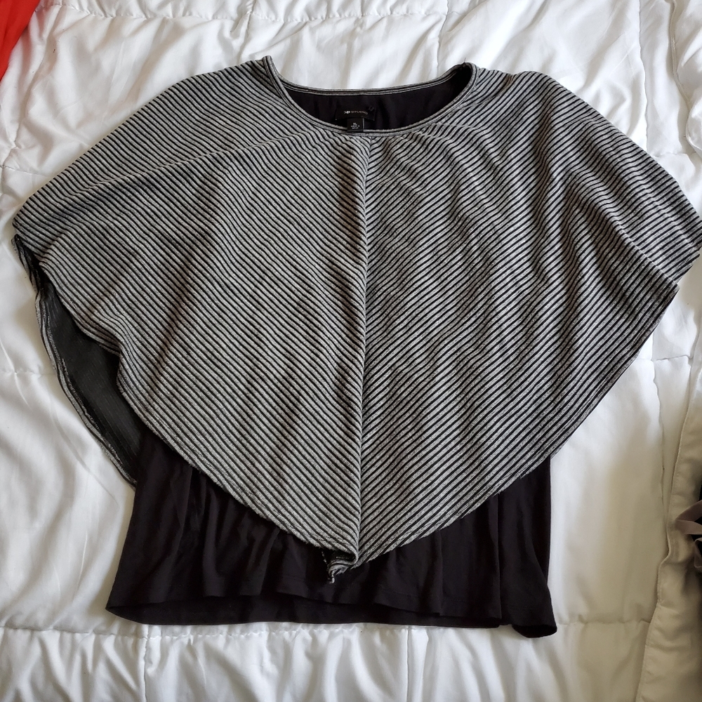 Black and gray top